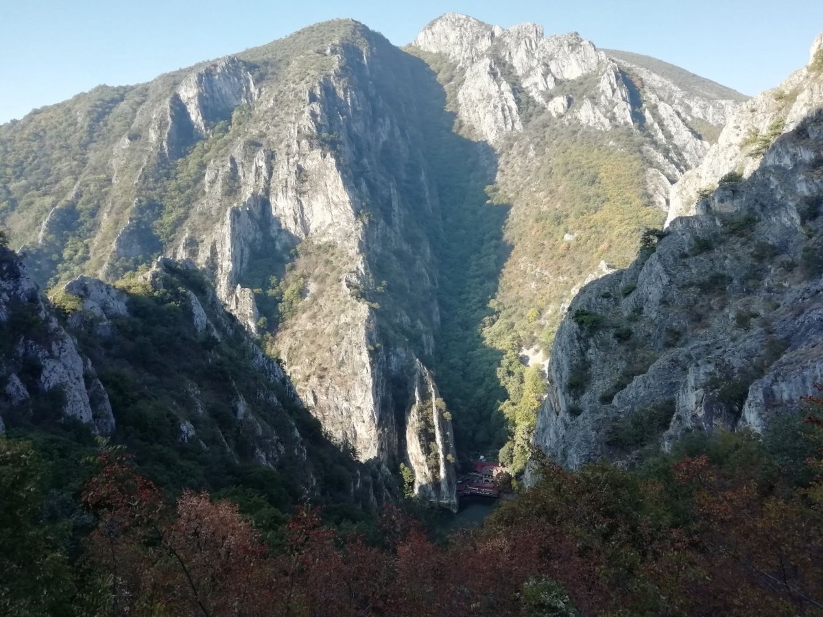 A tam dolů jsme seběhli za 15 minut