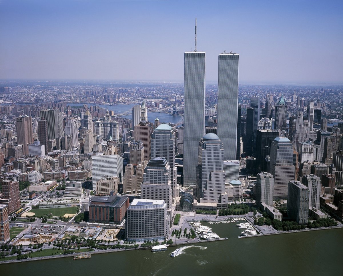 Původní podoba Dvojčat před útoky v září 2001