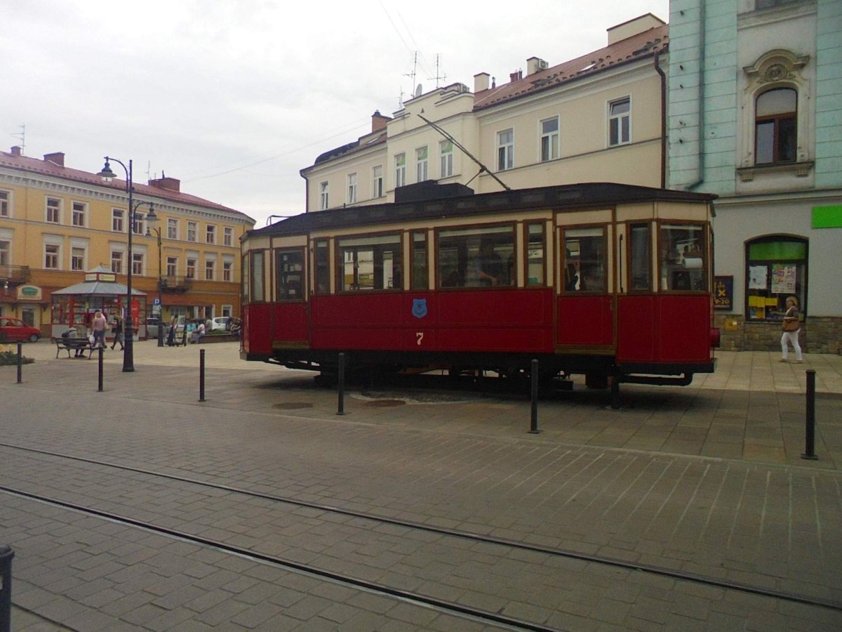 Tramvaj v Polském Tarnově