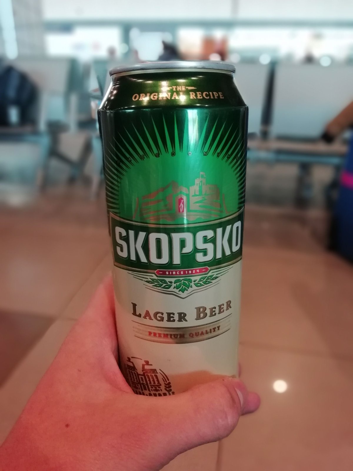 Poslední fotka výletu musí být rozhodně pivo