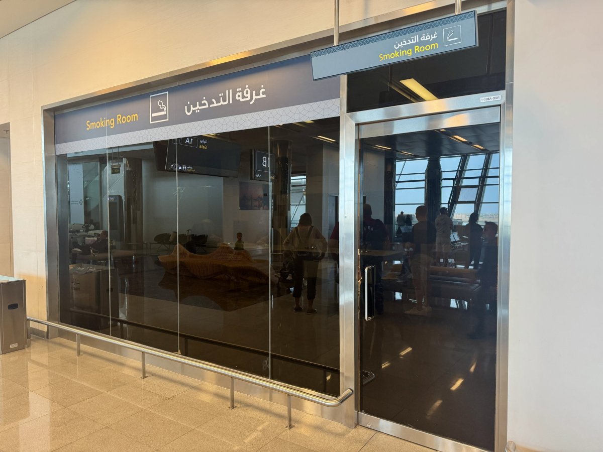 Kuřárny na letišti