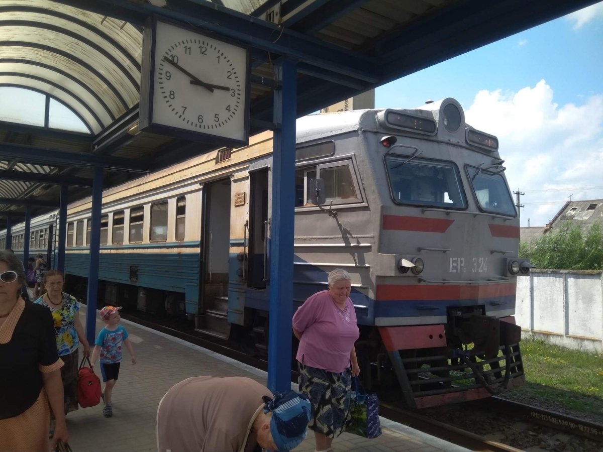 Na nádraží ve Lvově 