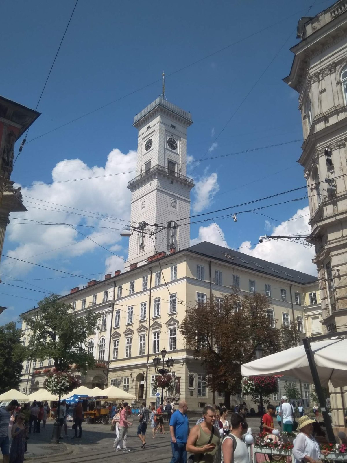 Lvov , náměstí ve Lvově 