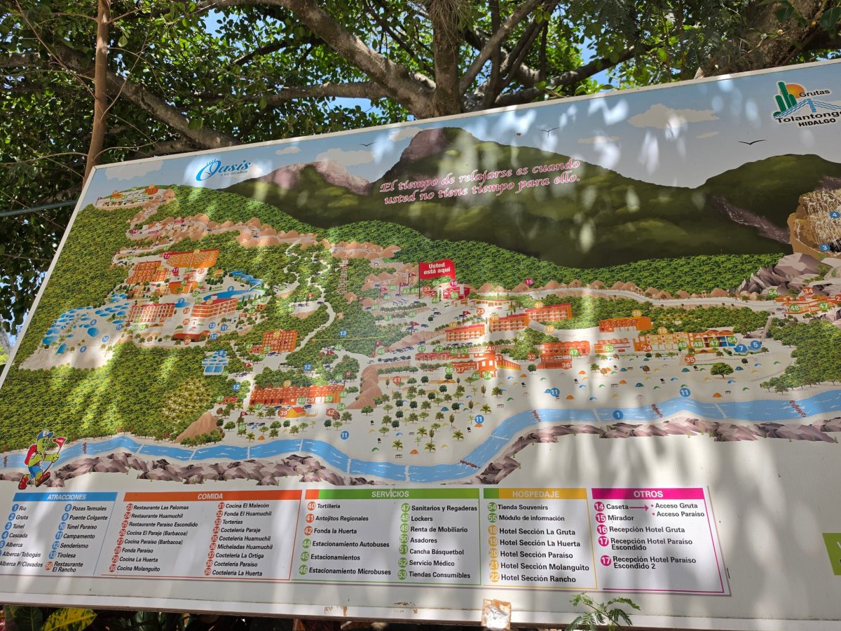 Mapa areálu