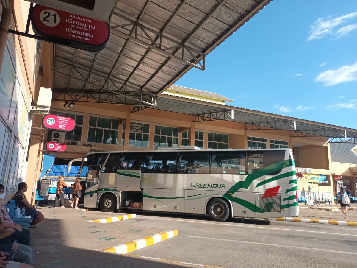 Autobusové nádraží v Chiang Mai