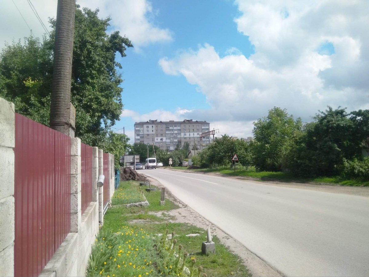 Menší Ukrajinské město Volochysk.