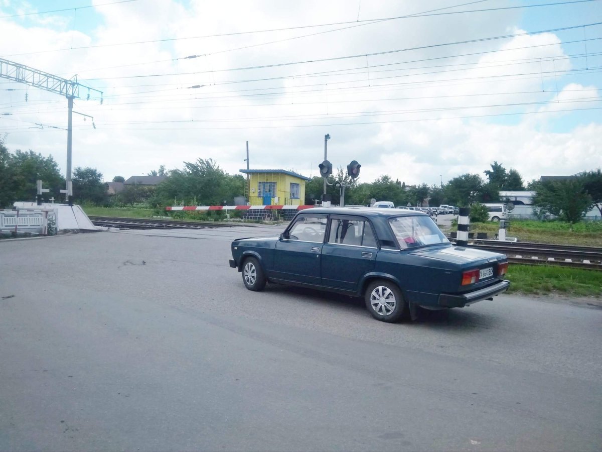 Starý vozový park Ukrajiny