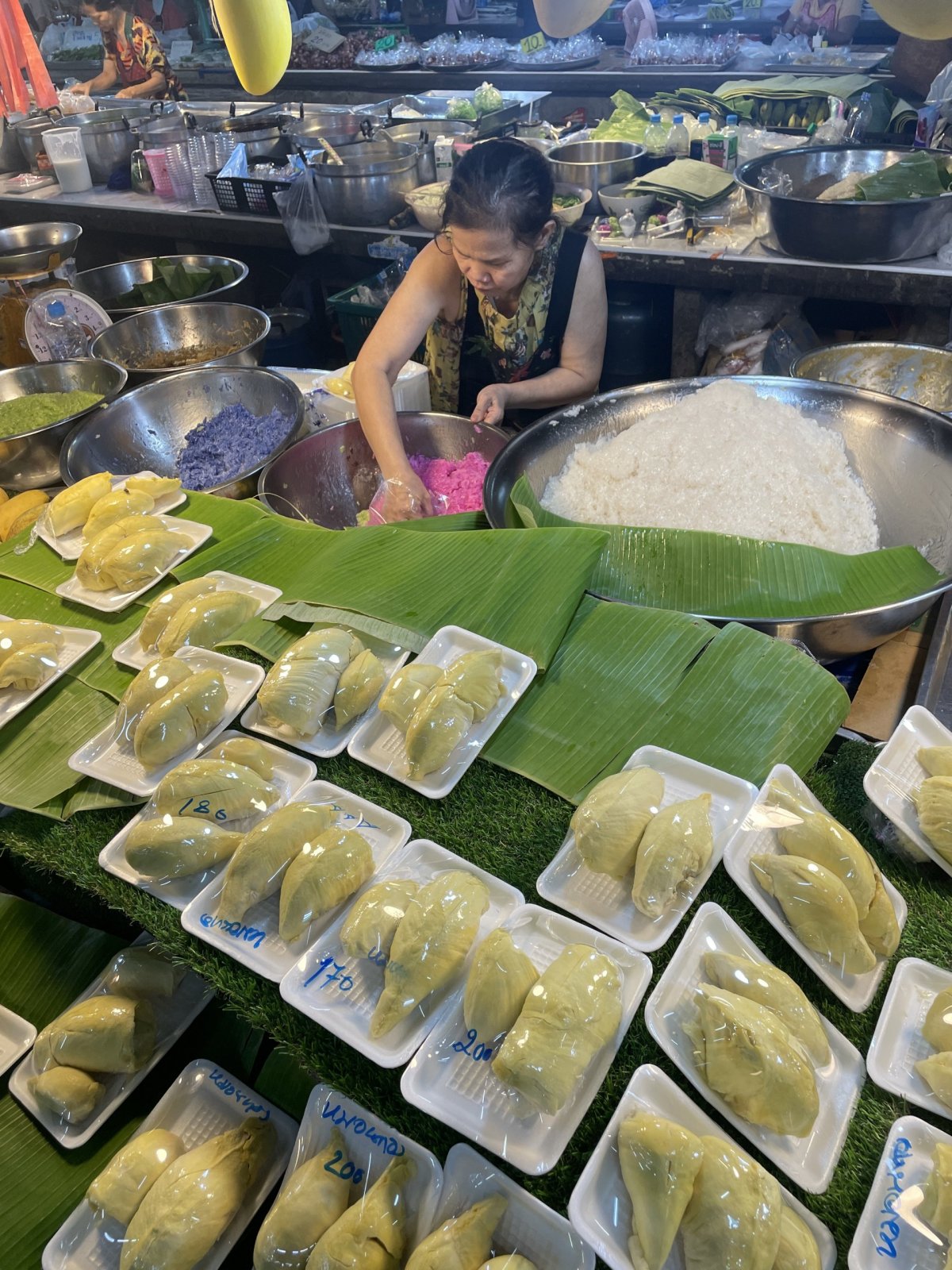 Sticky Rice s durianem