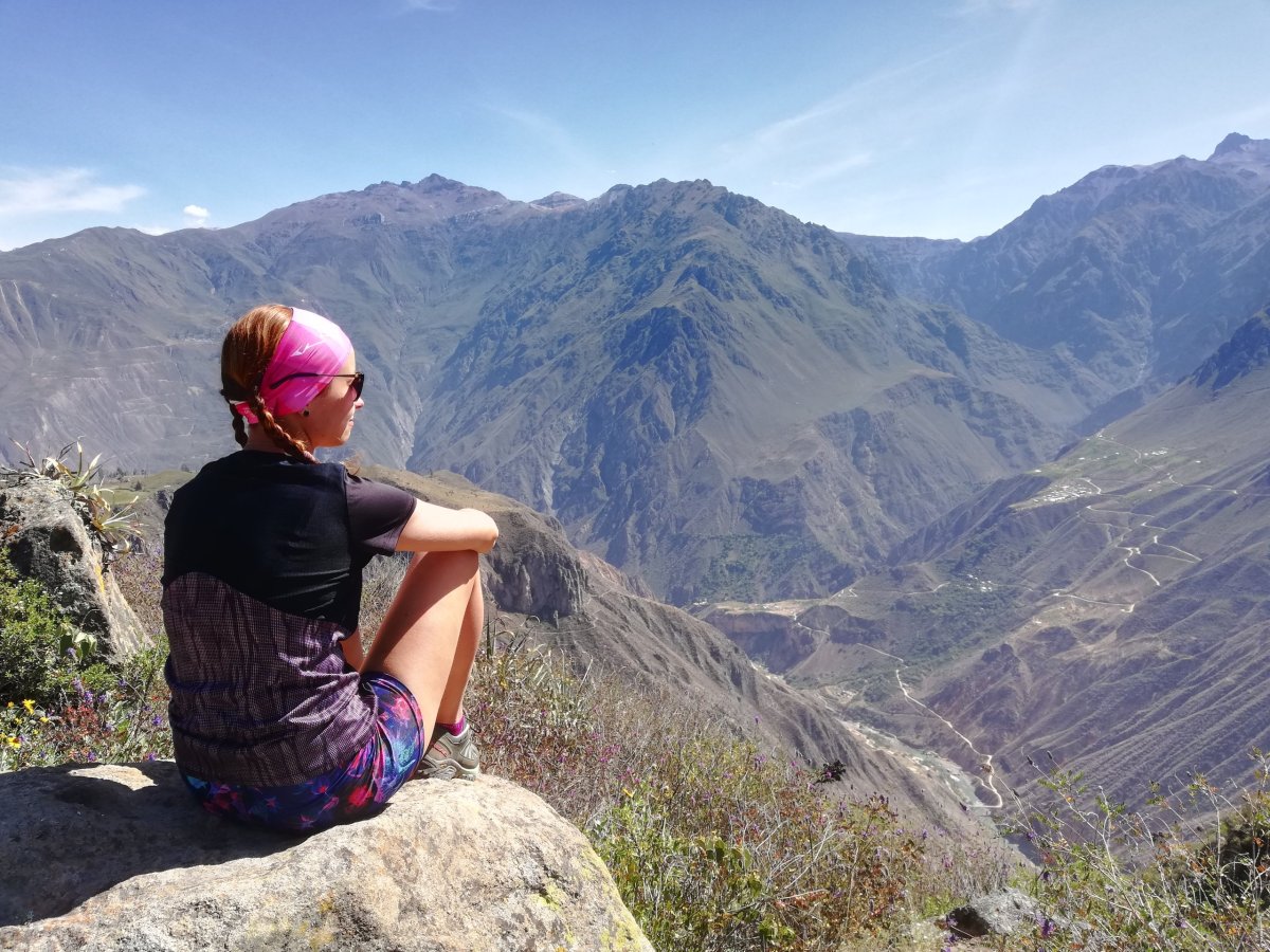 Výhledy kousek za Cabanaconde 