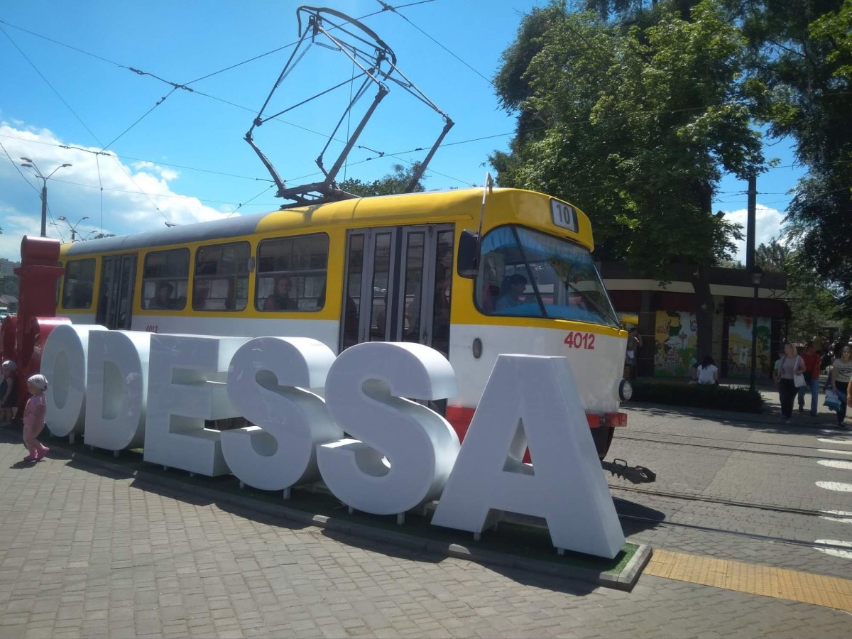 Česká tramvaj T3 v Oděsse 