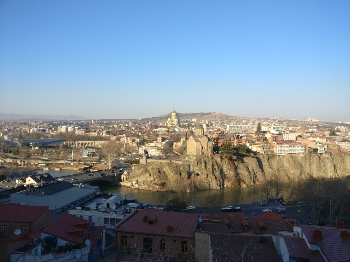 Výjezd lanovkou na hradby