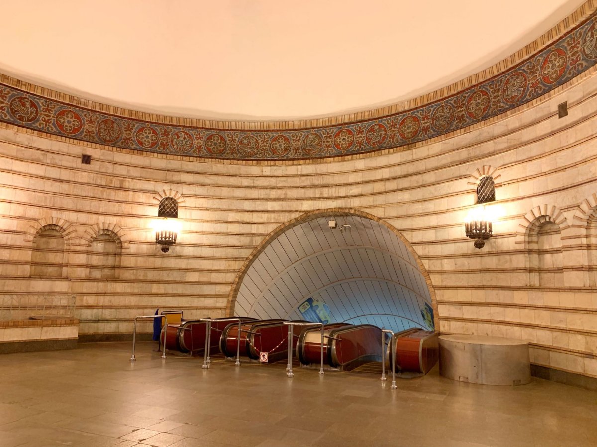 Nejkrásnější stanice metra - Zlota Vrota