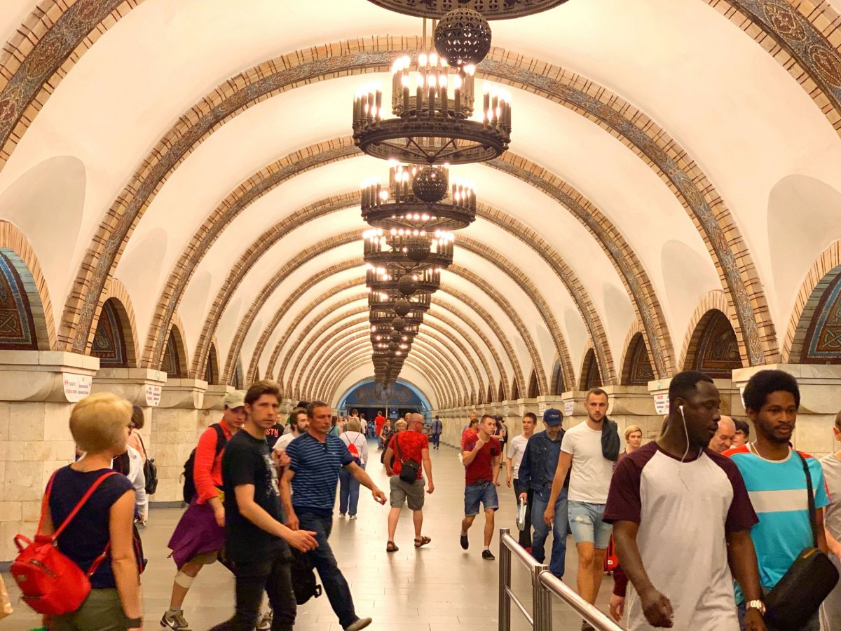 Nejkrásnější stanice metra - Zlota Vrota
