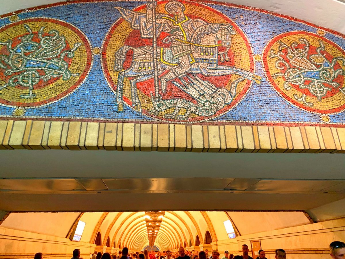 Nejkrásnější stanice metra - Zlota Vrota