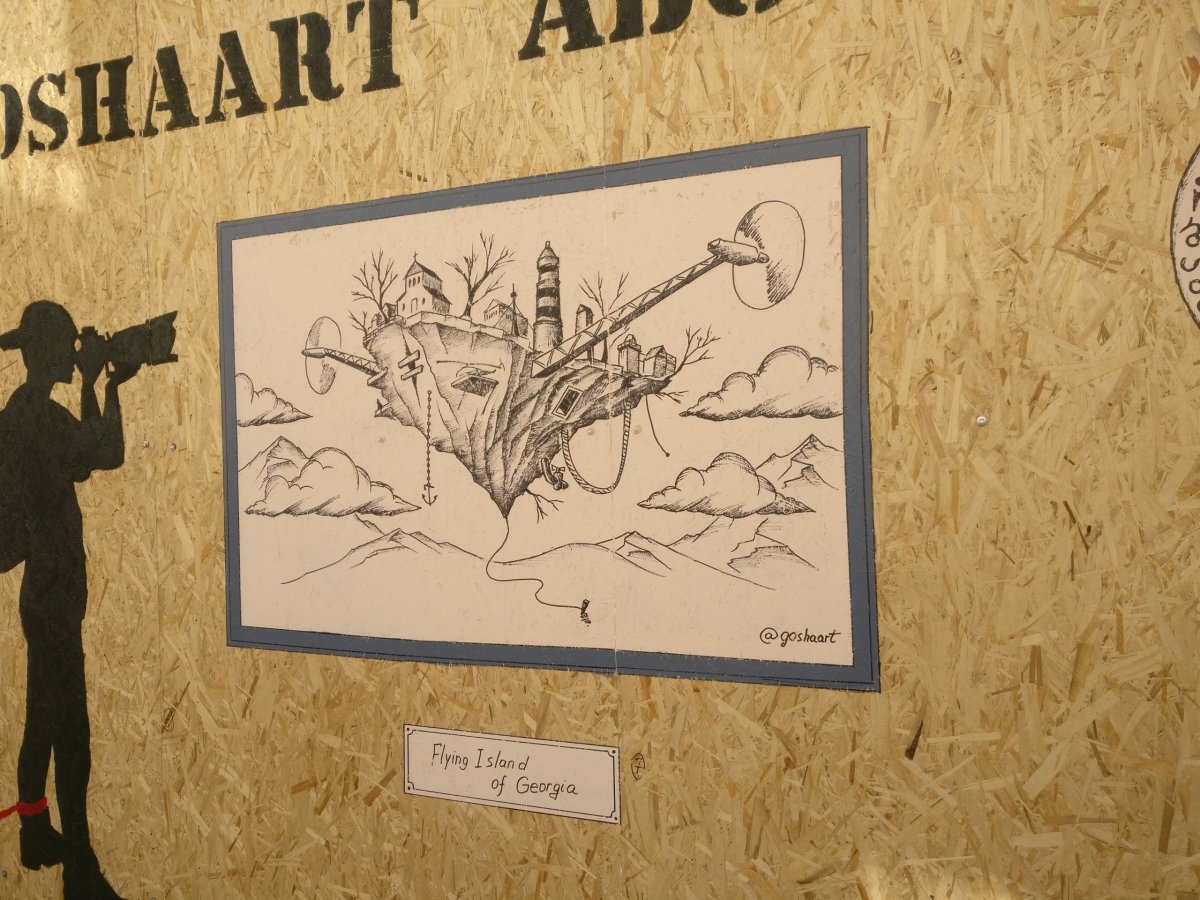 Gruzíni se prostě nedrží při zemi.