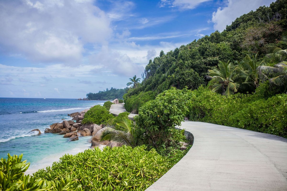 Cyklostezka na La Digue