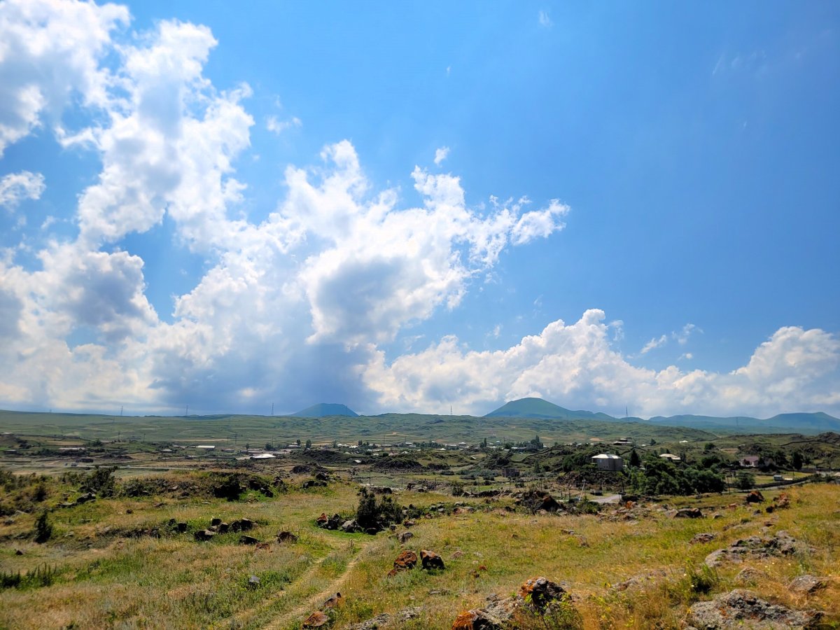 Typická krajina Arménie