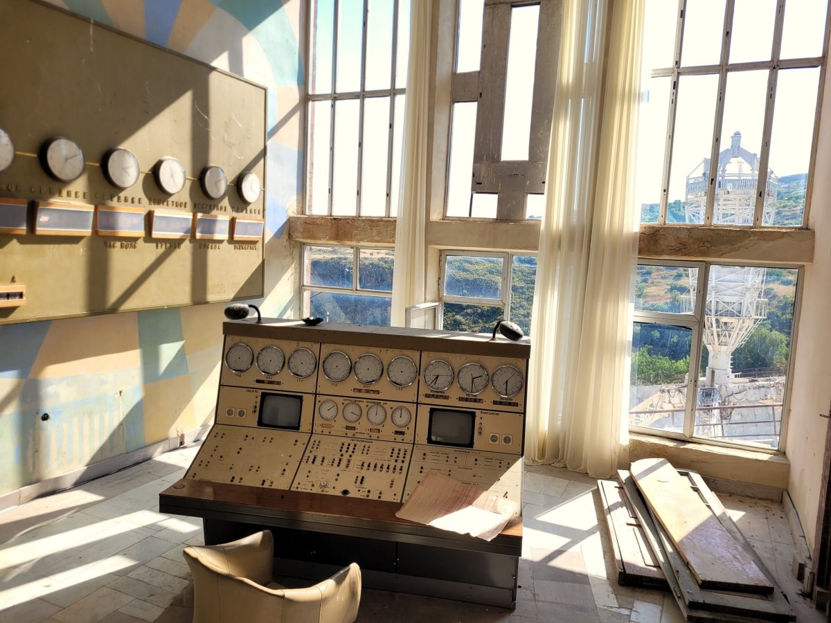 Ovládací pult, venku ROT-54