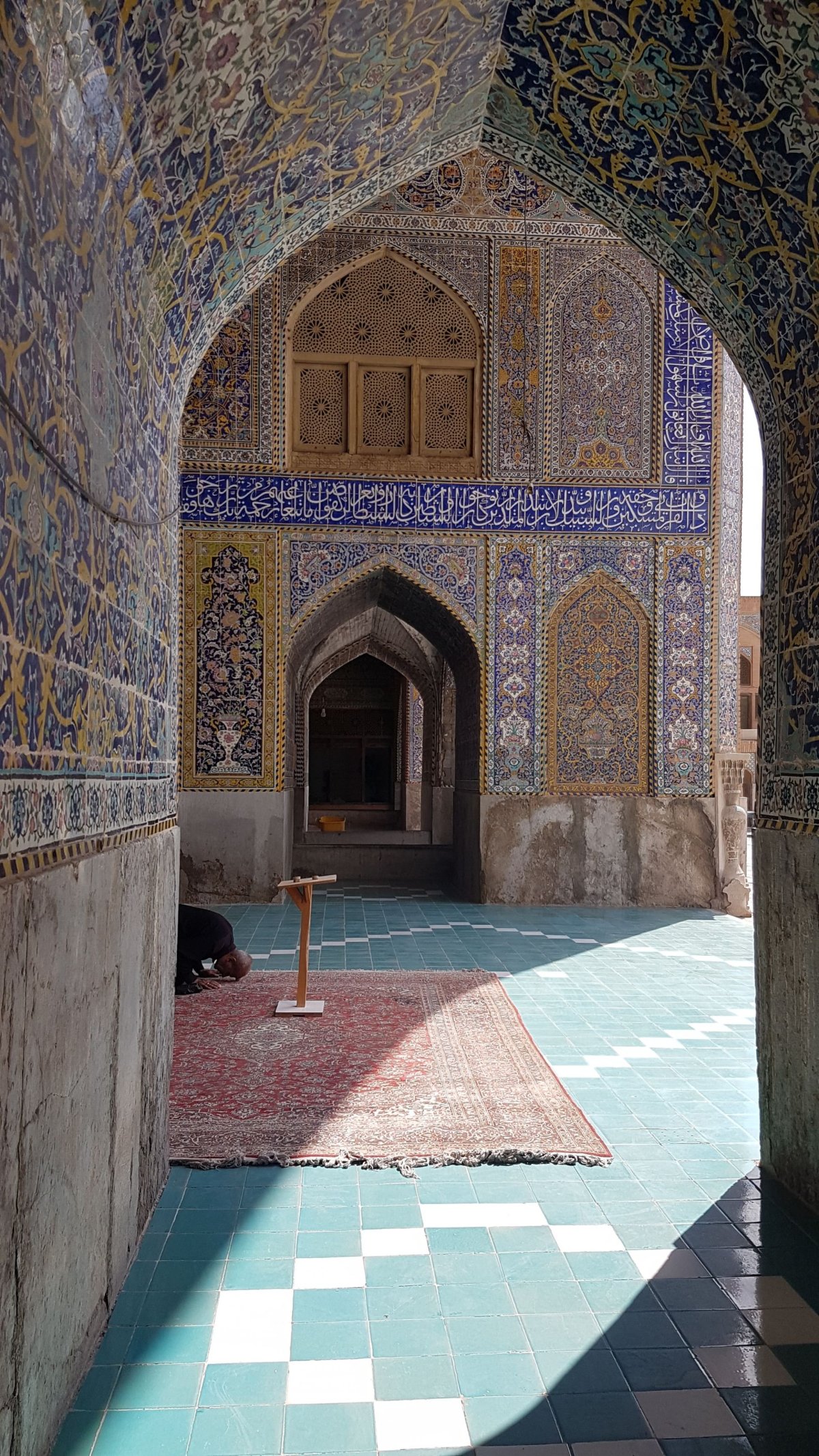 Jedna z menších mešit v Esfahanu