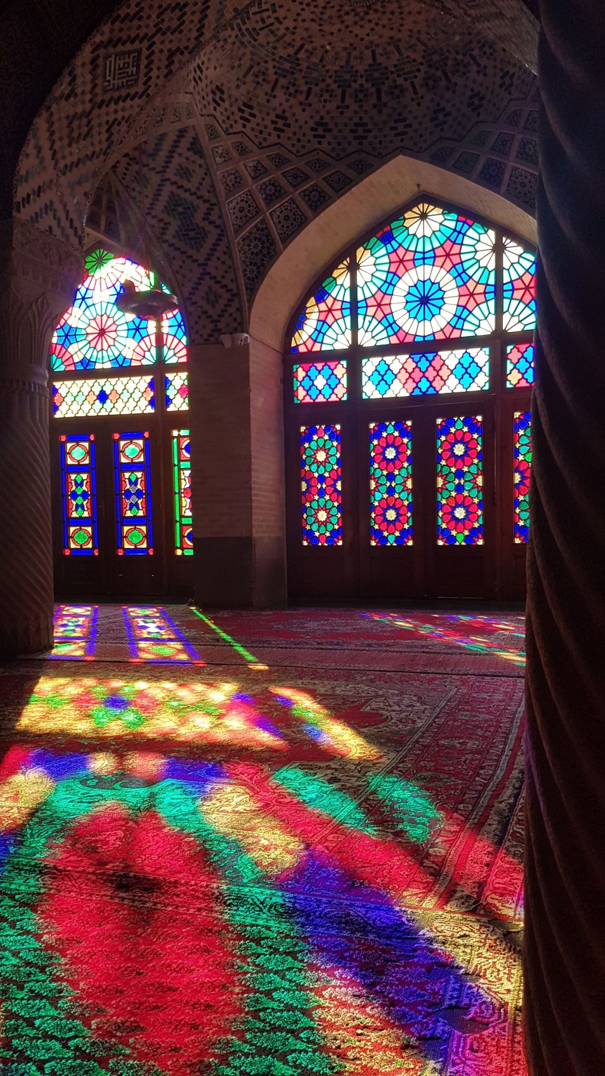 Růžová mešita v Shiraz