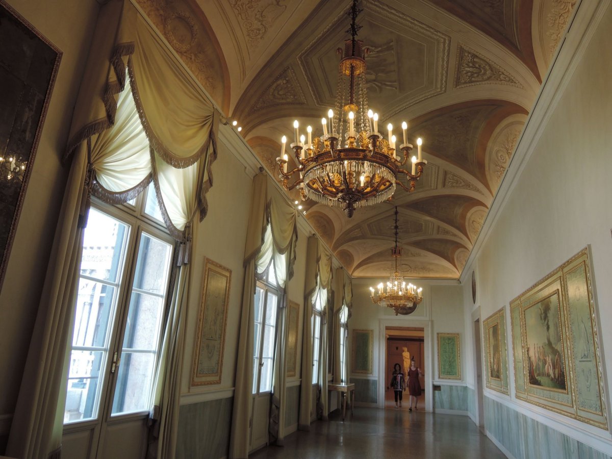 Palazzo Reale - chodba