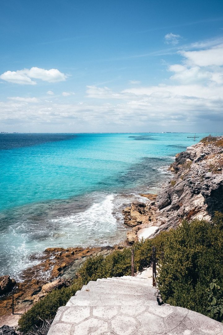 Jedno z nejhezčích pobřeží, které jsem kdy viděla.