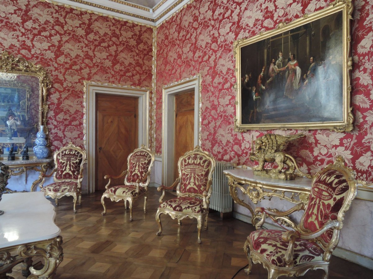 Přijímací pokoj císařovny Sissi - Sala delle udienze