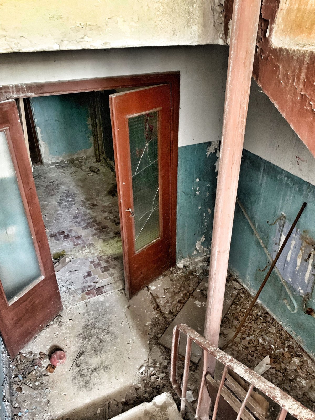 Pripjať - uvnitř bytovky