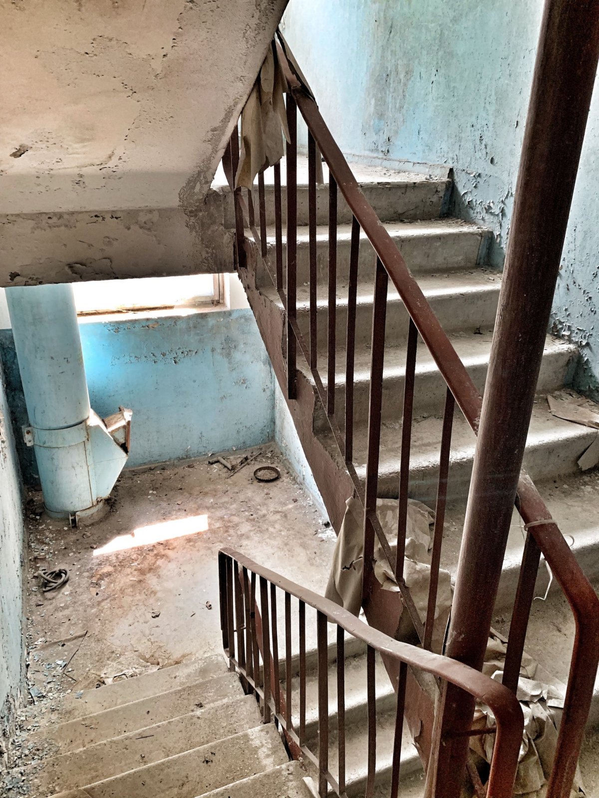 Pripjať - uvnitř bytovky