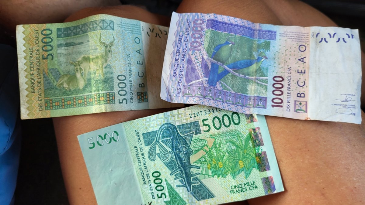 Senegalské peníze