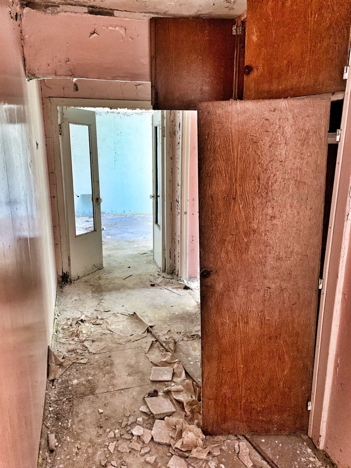 Pripjať - uvnitř bytovky