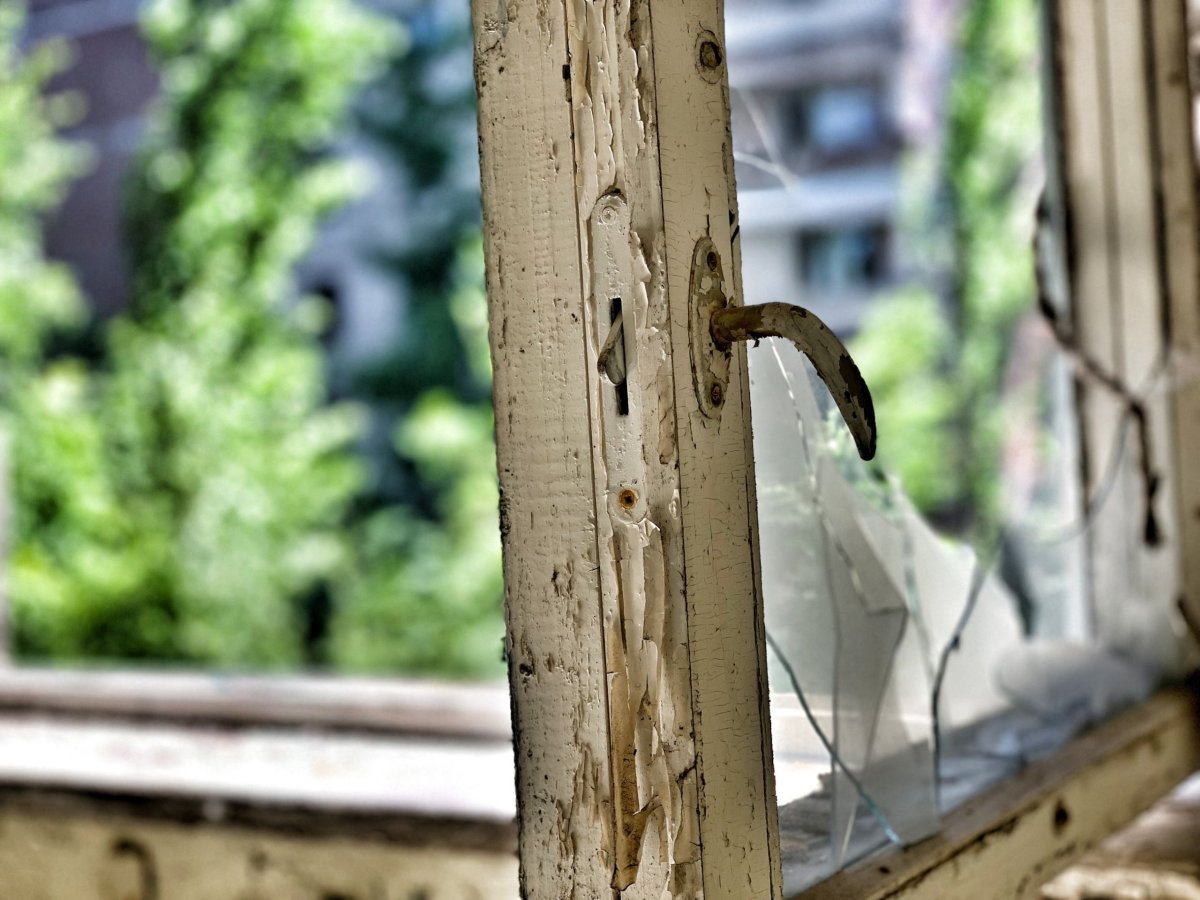 Pripjať - uvnitř bytovky