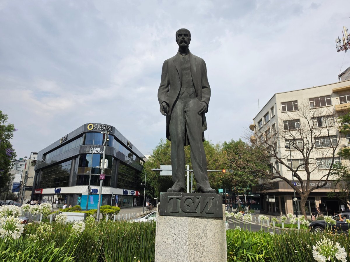 Polanco, socha Tomáš Garrigue Masaryk