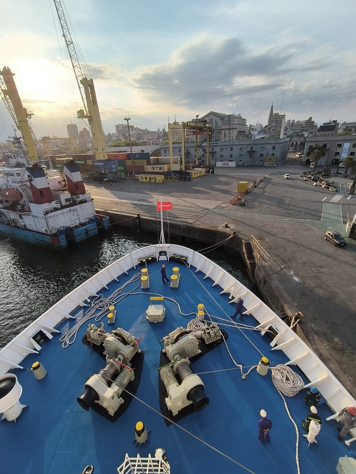 Odvázat poslední lana a můžeme vyrazit