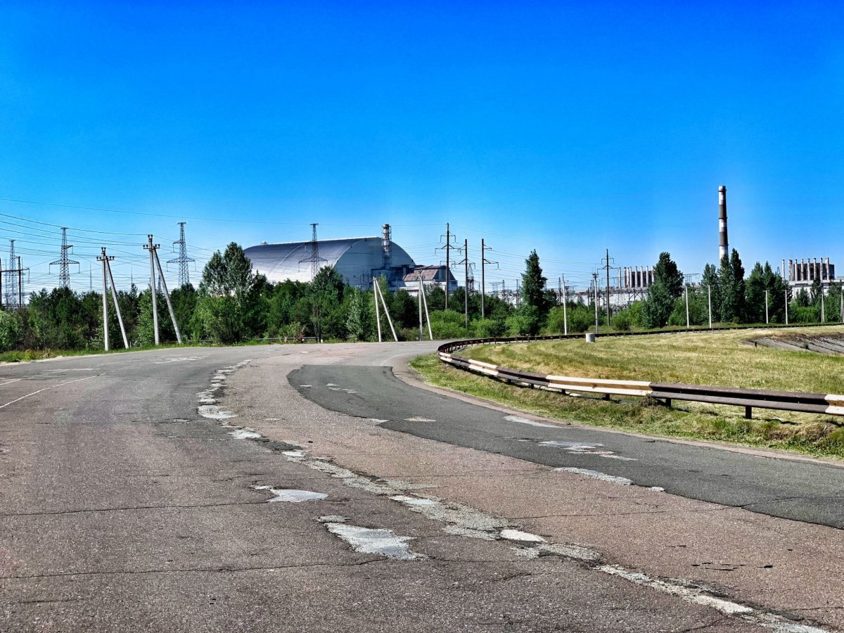 4. reaktor pod sarkofágem