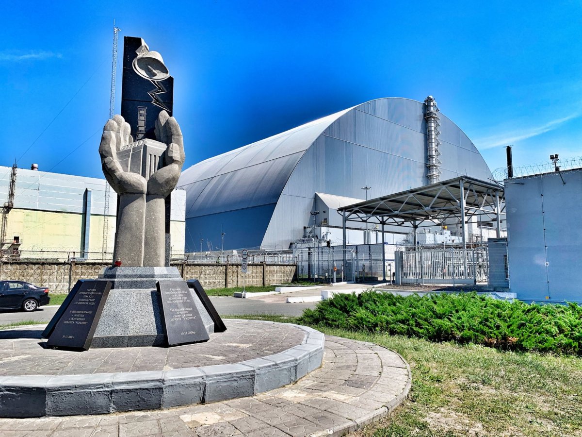 4. reaktor pod sarkofágem