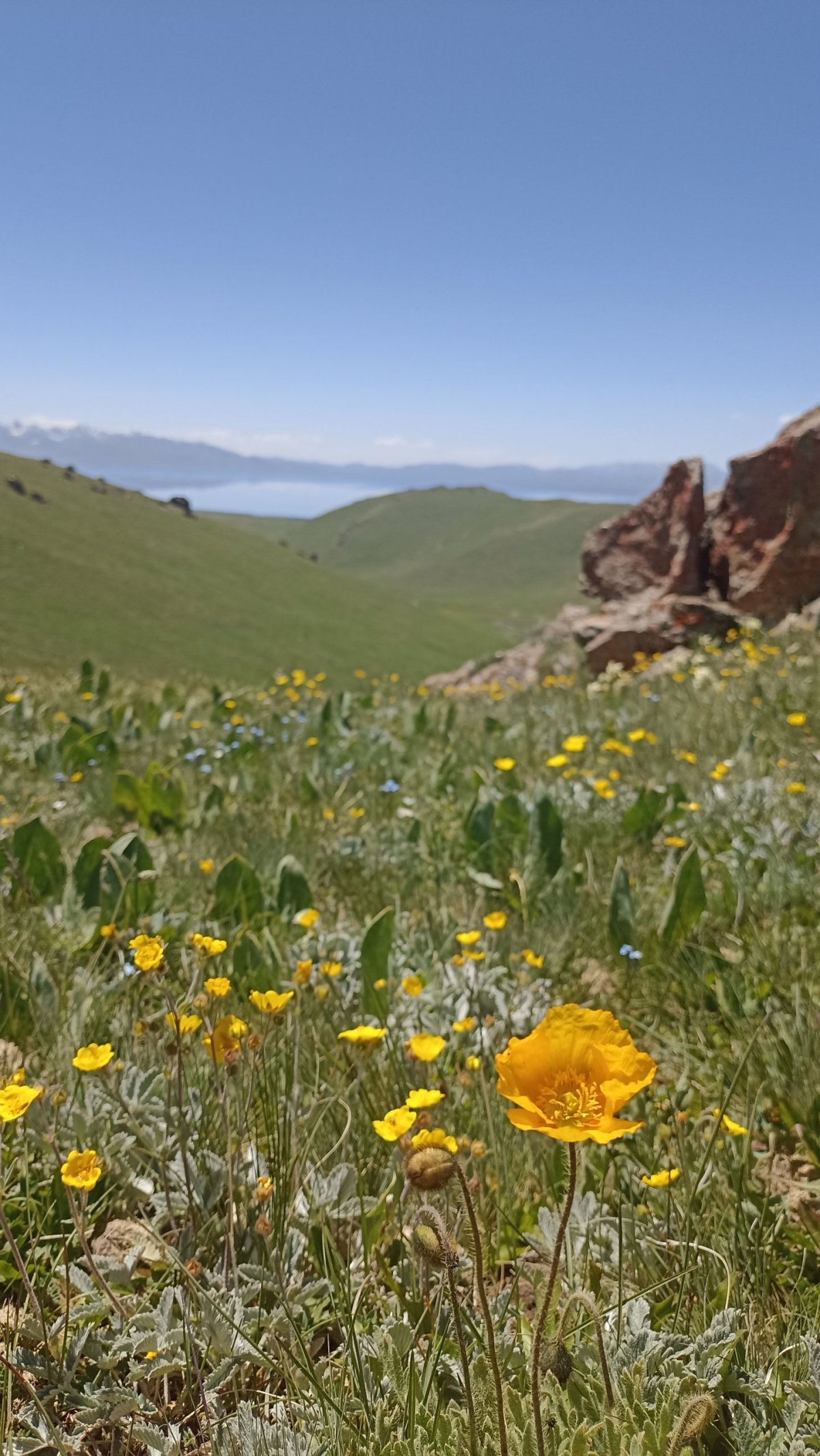 klesání ze Son Kul Pass