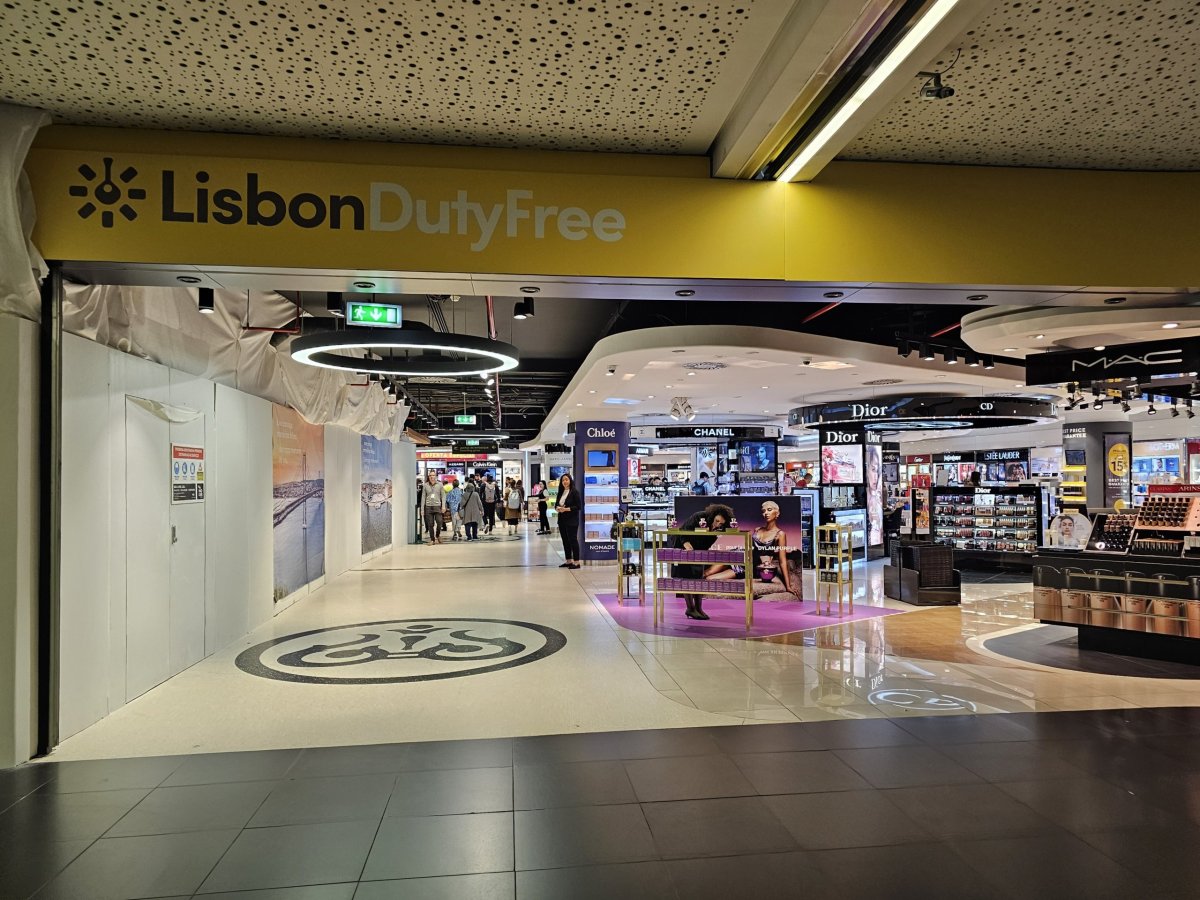 Duty Free, letiště Lisabon