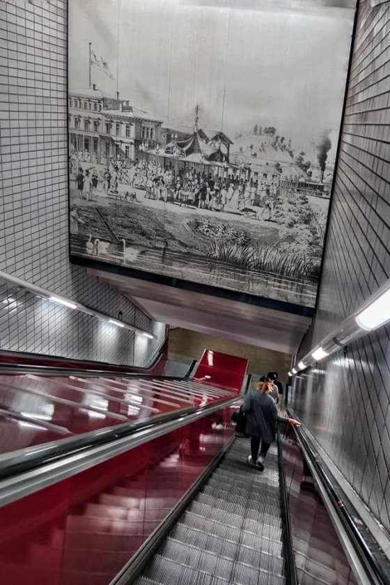 Metro Hamburg-eskalátory