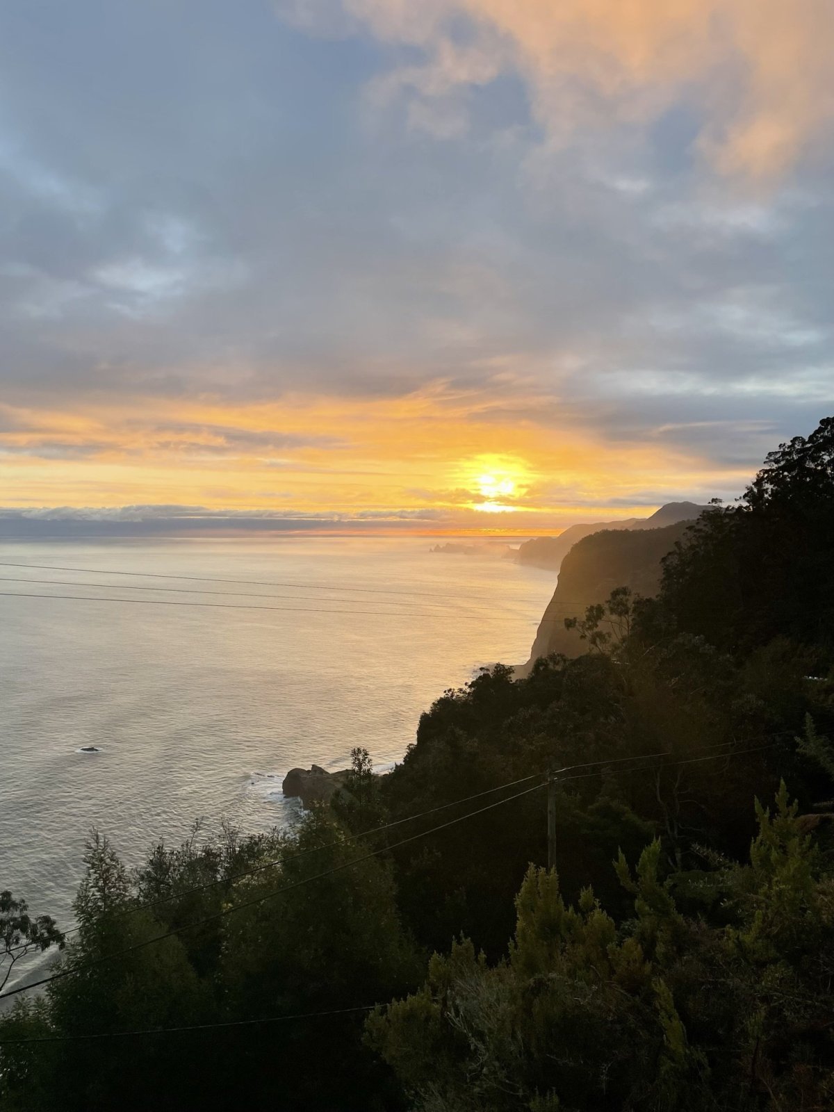 Východ slnka z hotela 