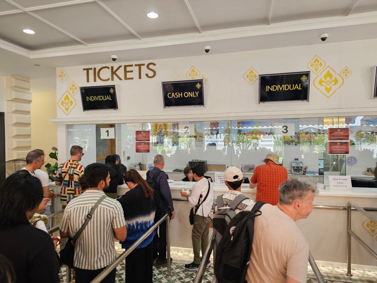 Grand Palace - klasické pokladny