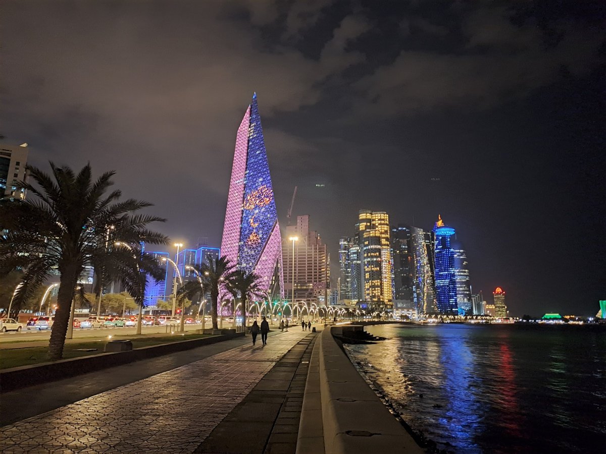 Osvětlené panorama