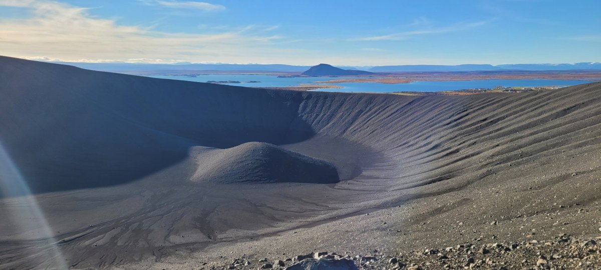Hverfjall crater