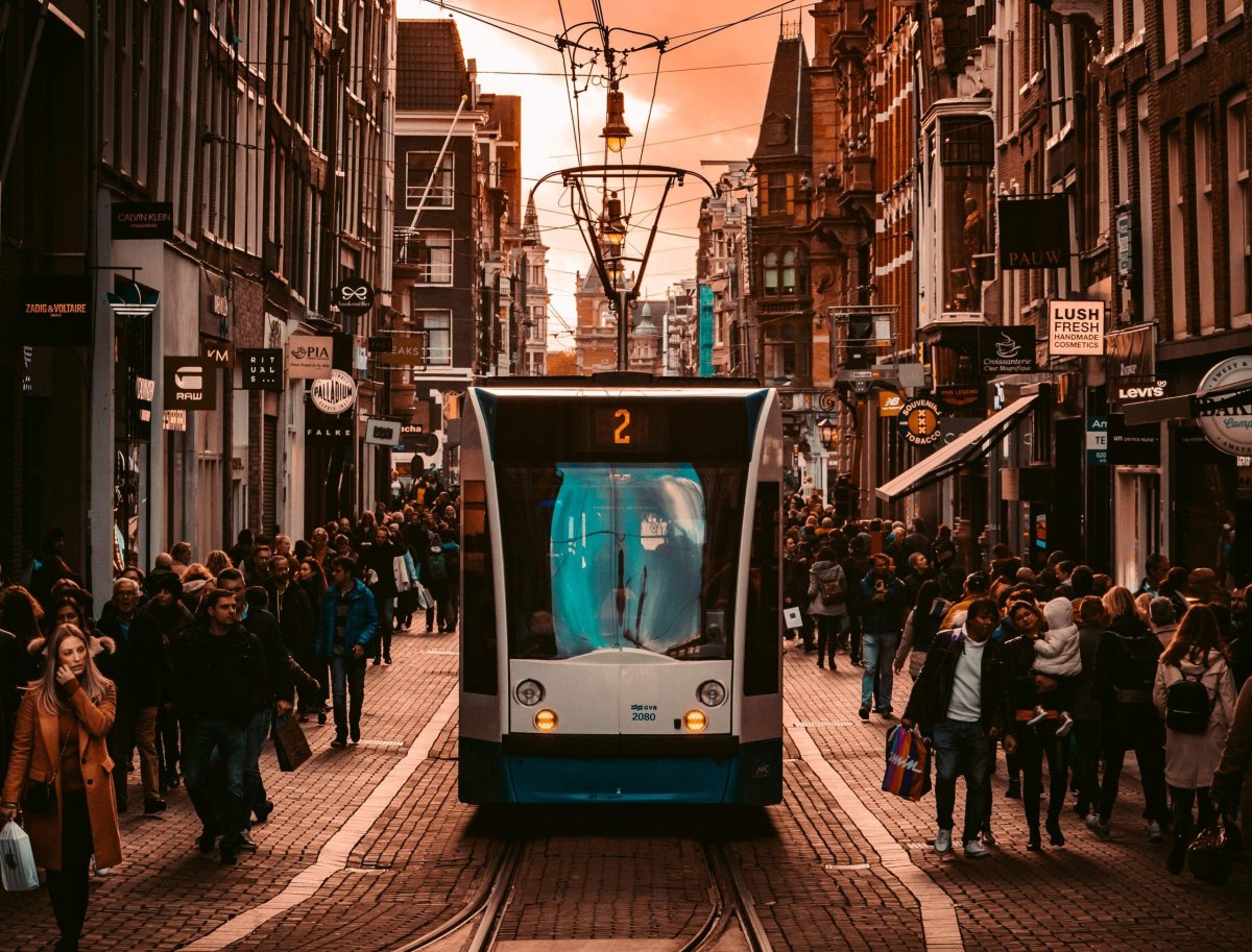 Tramvaj Amsterdam