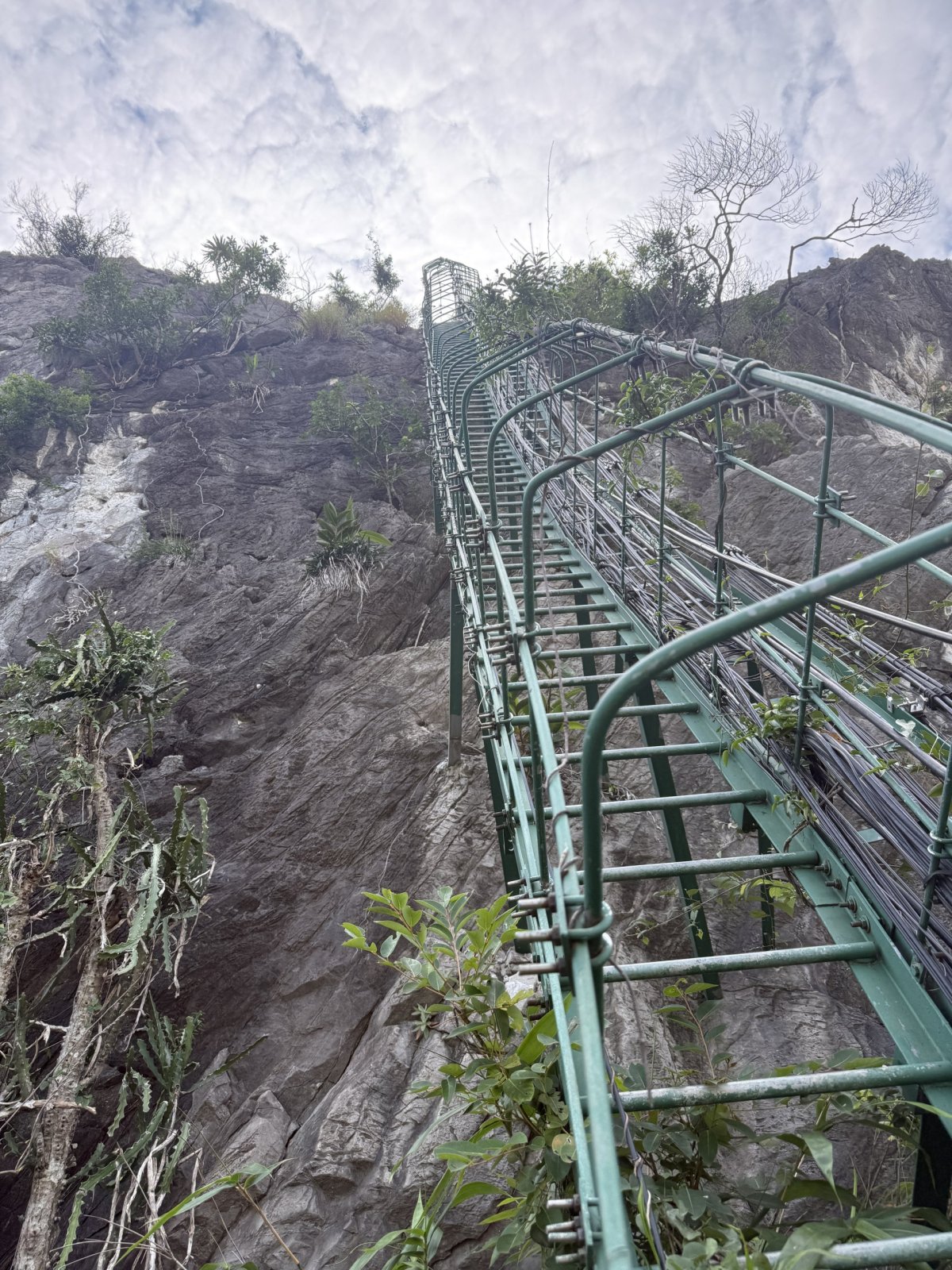 Žebřík k vysílači