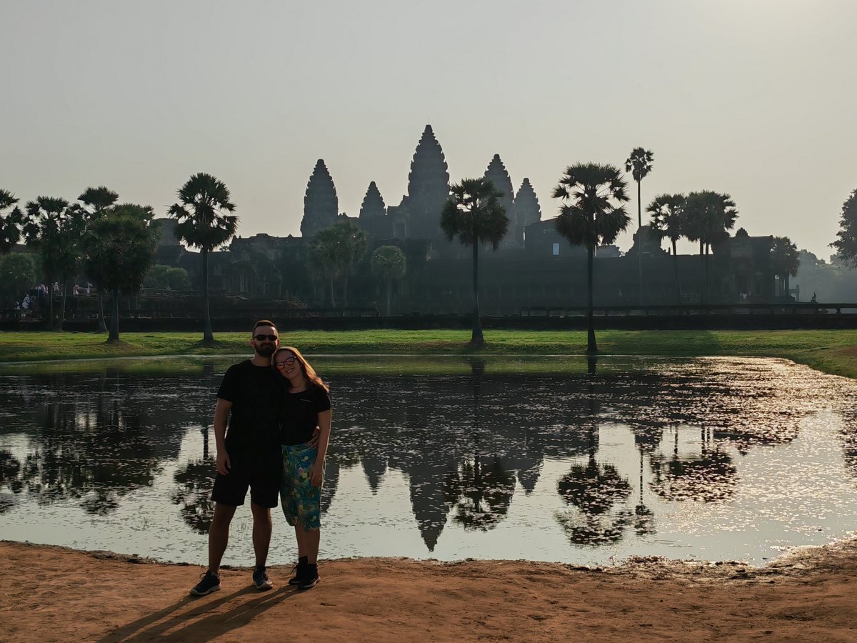 A již Angkor Wat v plné kráse
