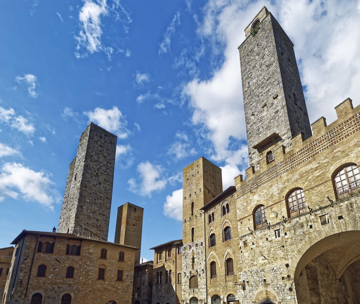 Věže v San Gimignano