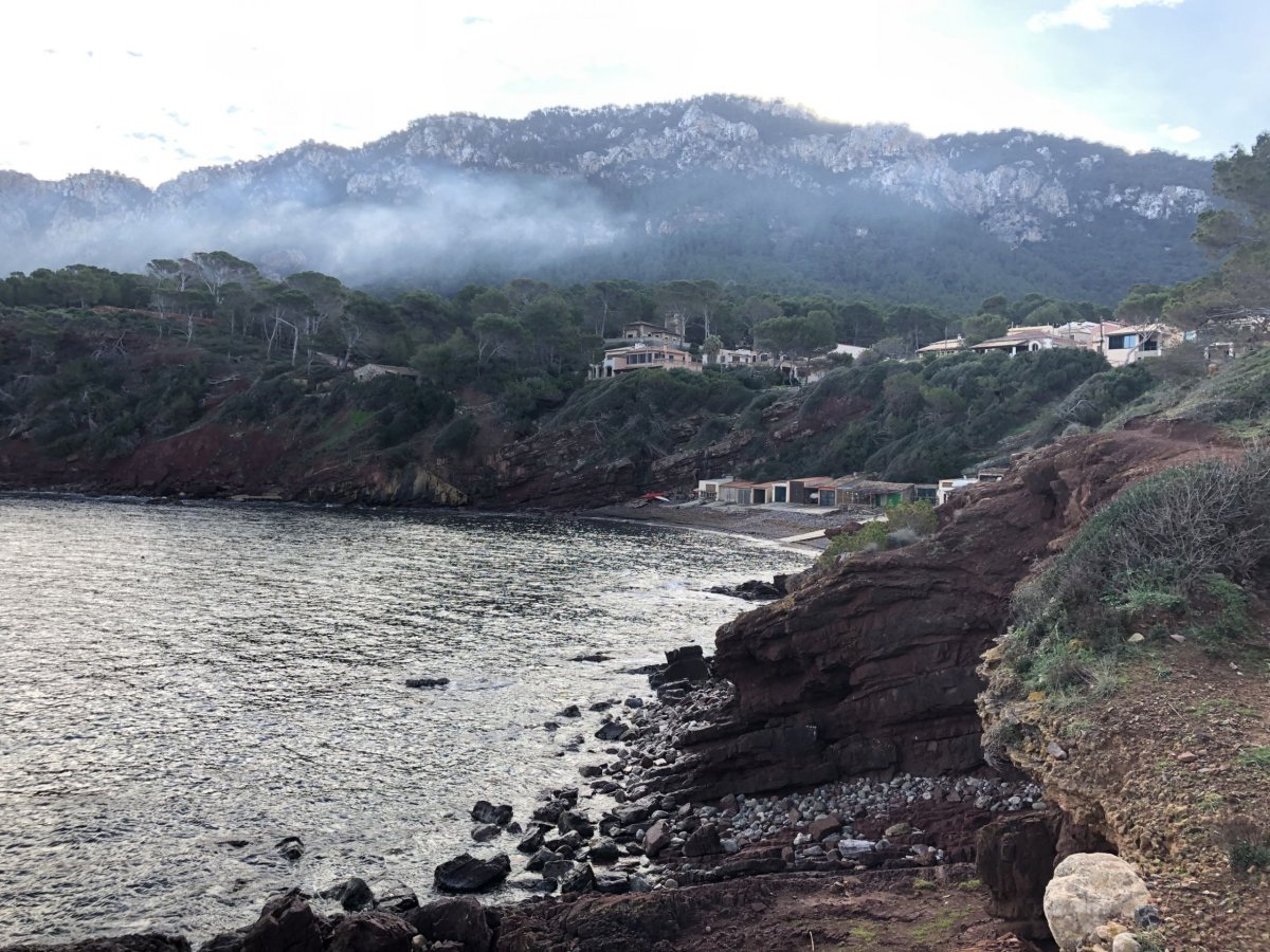 Blížíme se pod vesnici