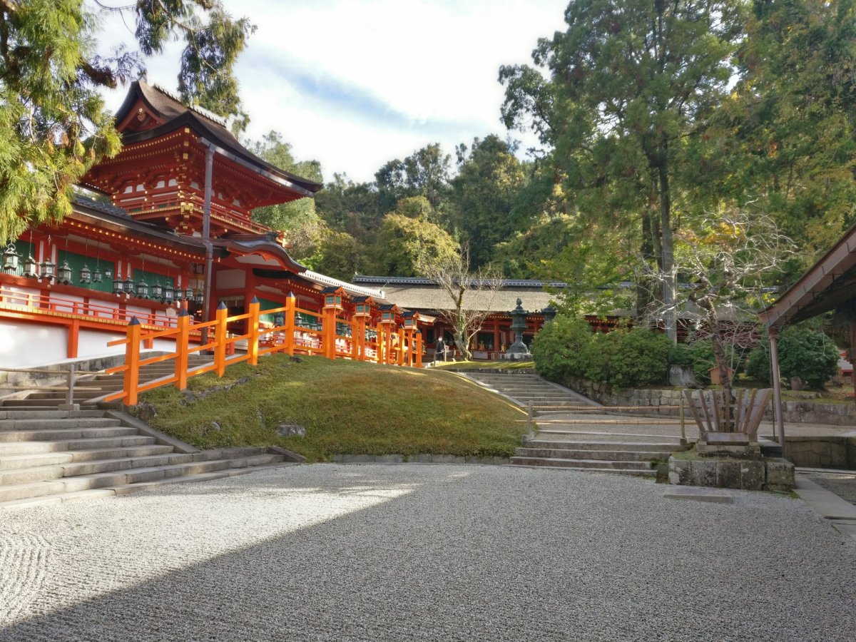 Kasuga, jedna z nejkrásnějších památek Japonska.