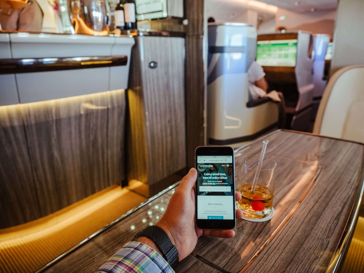 Cestujlevne.com v oblacích